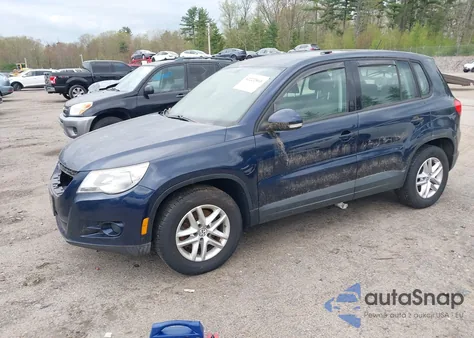 2011 Volkswagen Tiguan S from USA, damaged, VIN WVGBV7AX3BW511017